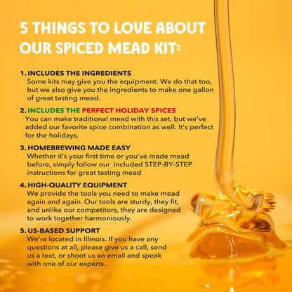 Spiced Mead Making Kit